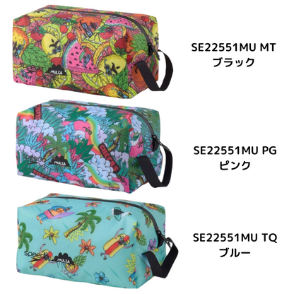 【Speedo（スピード）】ウォータープルーフポーチ M 5L スイムポーチ モルガ コラボ商品 SE12551 MULGA THE ARTIST