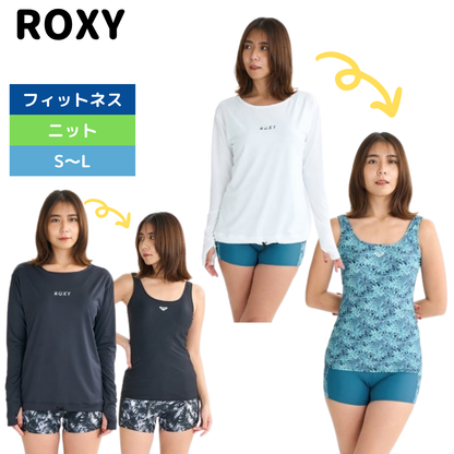 【ROXY（ロキシー）】レディース フィットネス水着 ＬＥＴ　ＩＴ　ＢＥ