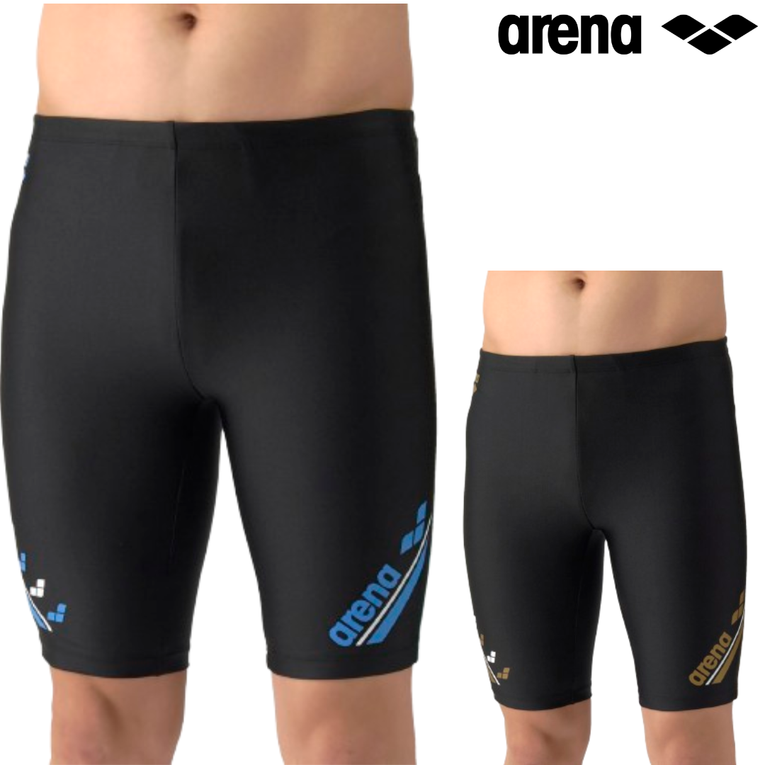 メンズ フィットネス水着 アリーナ フィットネススパッツハーフレッグ mens arena  AS6SWF67M