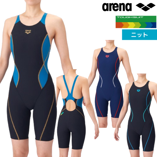 ★セール価格 1/31 23:59まで★【arena（アリーナ）】レディース 競泳用 TOUGHSUIT（タフスーツ）ワンピーススパッツ AS6SWM02L