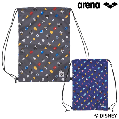【arena（アリーナ）】スイムバック ナップザック マルチバッグ disney ディズニー ミッキー ドナルド AS6SBP89U