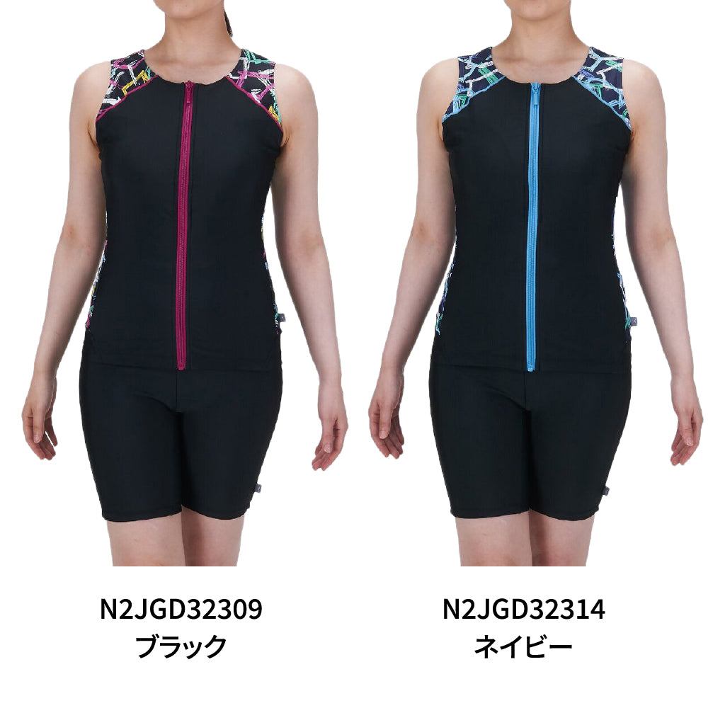 MIZUNO（ミズノ）アクア フィットネス水着 レディース 水泳 セパレーツ N2JGD323