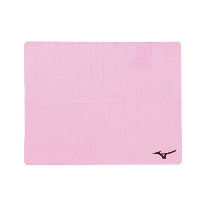 MIZUNO セームタオル ミズノ スイムタオル 水泳 タオル ピンク 34×44cm N2JYD01184 スイミングタオル 吸水 抗菌 無地