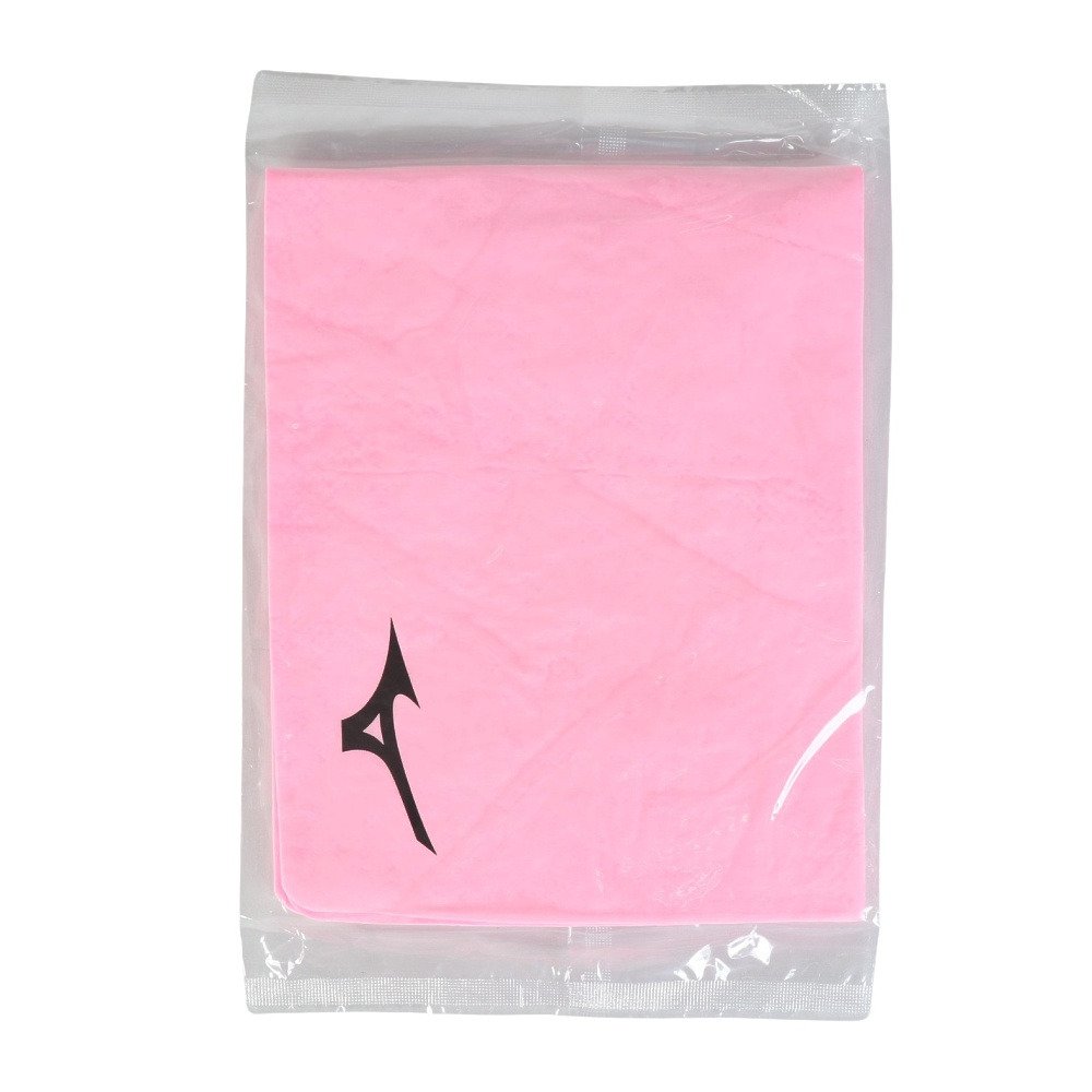 MIZUNO セームタオル ミズノ スイムタオル 水泳 タオル ピンク 34×44cm N2JYD01184 スイミングタオル 吸水 抗菌 無地