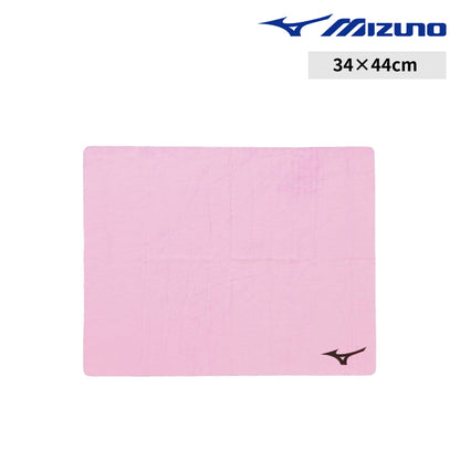 MIZUNO セームタオル ミズノ スイムタオル 水泳 タオル ピンク 34×44cm N2JYD01184 スイミングタオル 吸水 抗菌 無地