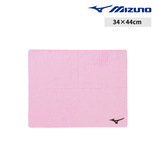 MIZUNO セームタオル ミズノ スイムタオル 水泳 タオル ピンク 34×44cm N2JYD01184 スイミングタオル 吸水 抗菌 無地
