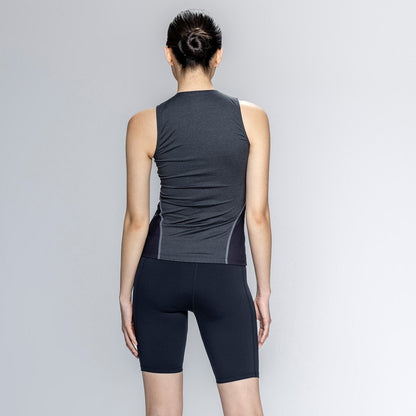 【NIKE（ナイキ）】レディース フィットネス水着 水泳 ジップ セパレーツ 黒 M-3Lサイズ 2993170-0009 上下セット 大きいサイズ