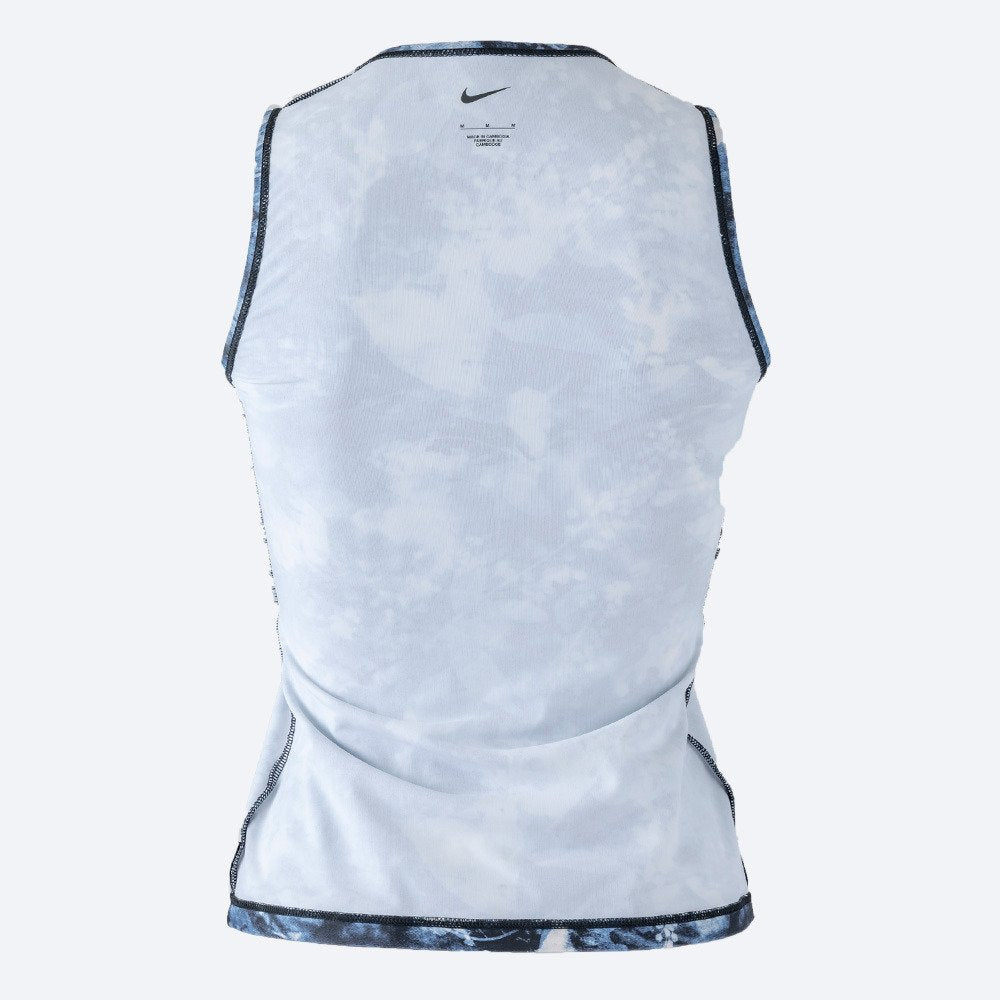 【NIKE（ナイキ）】レディース フィットネス水着 水泳 FA26シーズン プリント ジップ セパレーツ ピンク M-LLサイズ 2993174-0003 上下セット