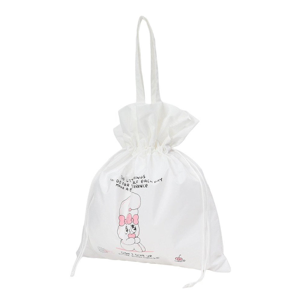 水泳バッグ エスターバニー ESTHER BUNNY キンチャクトートバッグ 白 226881-26WHT スイムバッグ ドローストリング