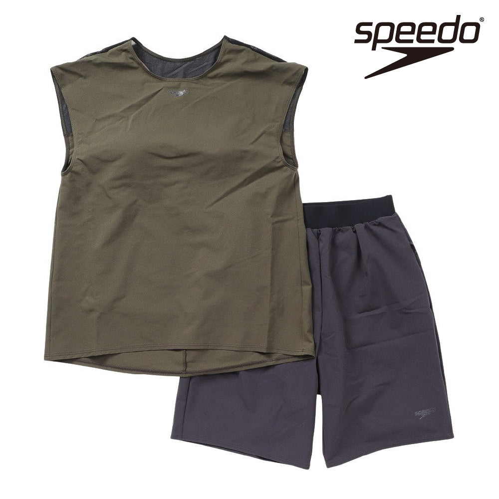 Speedo スピード フィットネス水着 レディース 水泳 エアパ エム  UVガード SFW22611G SC