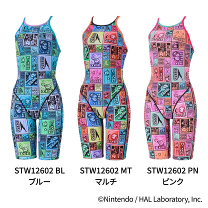 Speedo 競泳水着 練習用 レディース Kirby 　TurnS ターンズ トレーニング水着 足あり STW1260