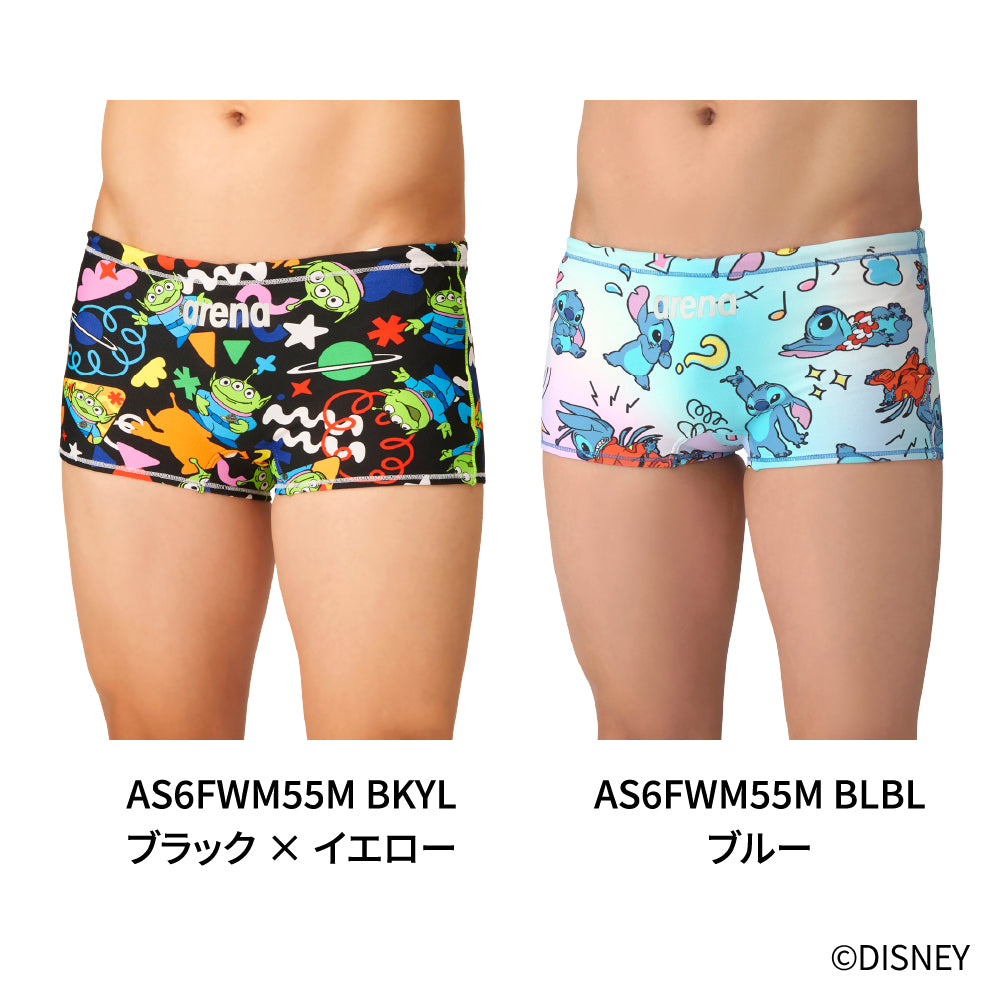 【arena（アリーナ）】メンズ 競泳水着  練習用 トレーニング水着 TOUGHSUIT  タフスーツ ディズニー Disney AS6FWM55M