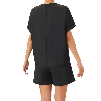 【arena（アリーナ）】レディース 水着 水泳 フィットネスセパレート Yバック ミドルレッグ Tシャツ 3点セット S-LLサイズ AS6FWF64L