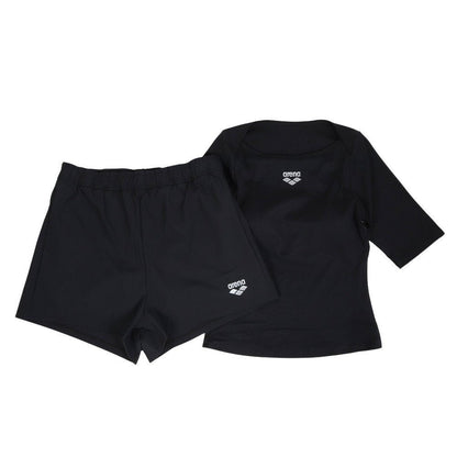 【arena（アリーナ）】レディース フィットネス水着 水泳 フィットネスセパレーツ 上下セット S-LLサイズ AS6SWF50L 半袖 水着