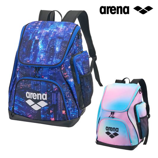 【arena（アリーナ）】ボーイズ ガールズ リュック 水泳バッグ バックパック 39L AS6FBP31U スイミングバッグ リュックサック 公式大会