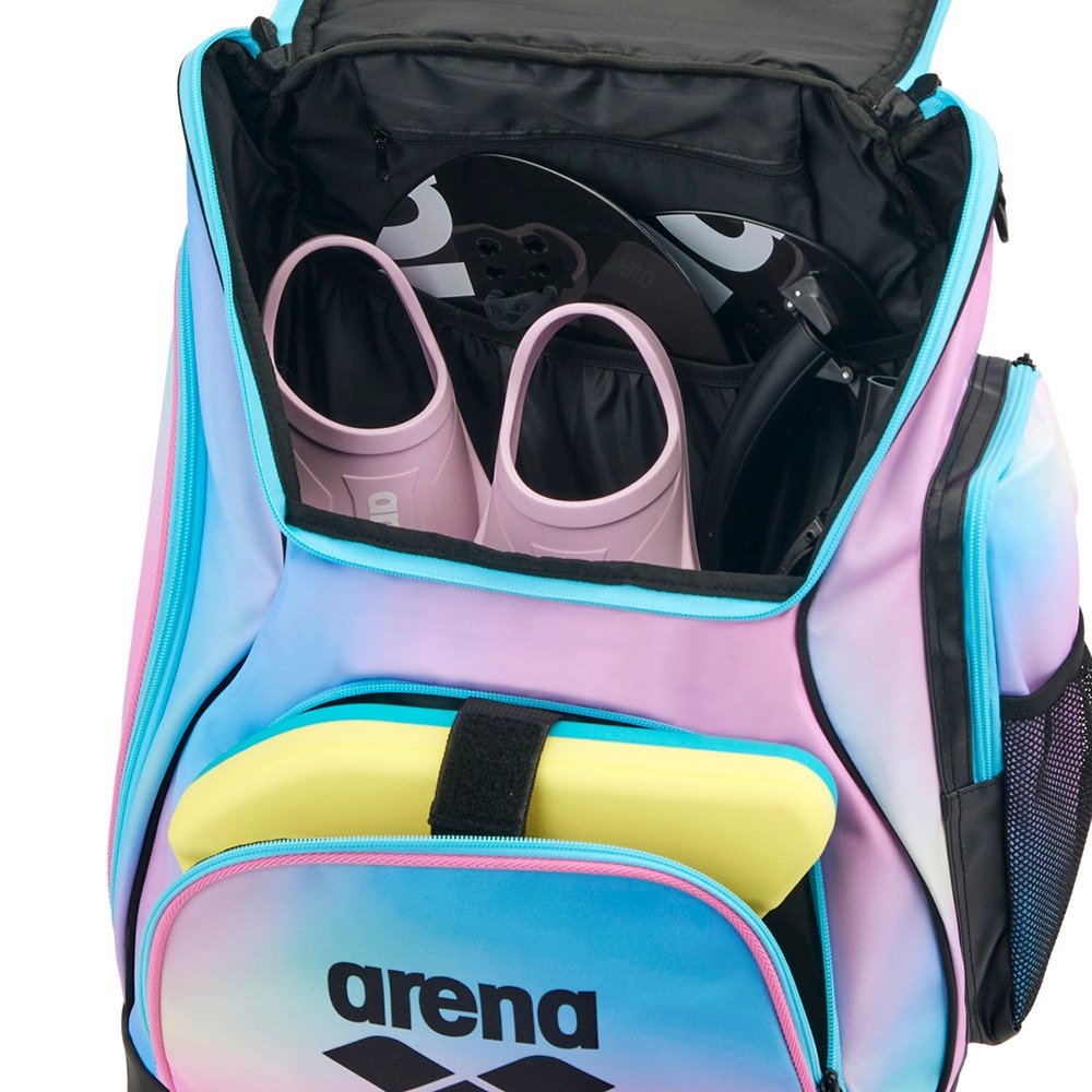 【arena（アリーナ）】ボーイズ ガールズ リュック 水泳バッグ バックパック 39L AS6FBP31U スイミングバッグ リュックサック 公式大会