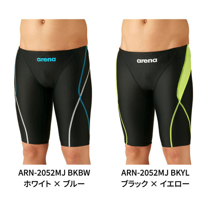 【arena（アリーナ）】ジュニア アリーナ arena 競泳水着 レーシング水着 WA承認  ジュニア 男子 ボーイズ AQUA RACING ハーフスパッツ ARN2052MJ