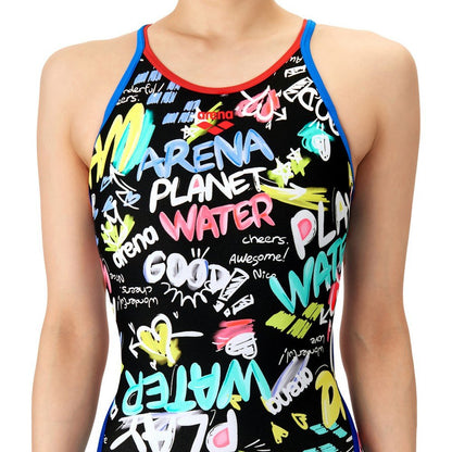 【arena（アリーナ）】ジュニア アリーナ arena 競泳水着 練習用 トレーニング水着 TOUGHSUIT タフスーツ ジュニア 女子 ガールズ  ワンピース AS6SWM30G