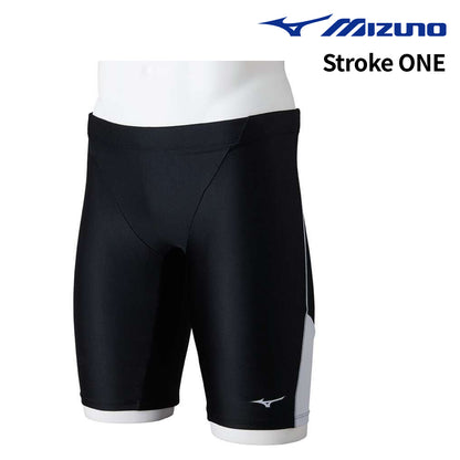 【MIZUNO（ミズノ）】メンズ ミズノ MIZUNO フィットネス水着  メンズ  ハーフスパッツ Stroke ONE N2JBB602