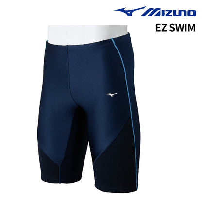 【MIZUNO（ミズノ）】メンズ ミズノ MIZUNO フィットネス水着  メンズ  EZ スイム ハーフスパッツ N2JBC121
