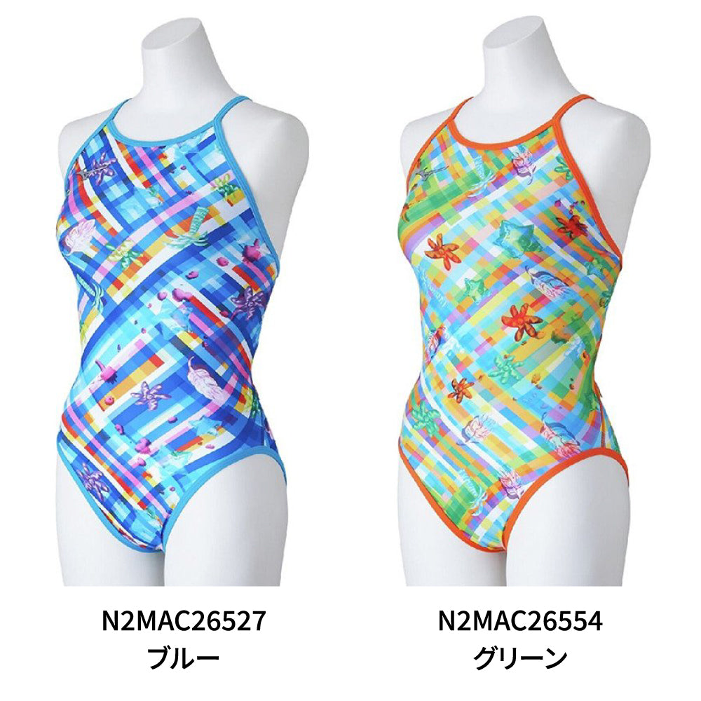 【MIZUNO（ミズノ）】レディース ミズノ MIZUNO 競泳水着 練習用 トレーニング水着 EXER SUITS エクサースーツ レディース  Ri Collection  ワンピース N2MAC265
