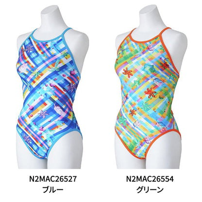 【MIZUNO（ミズノ）】レディース ミズノ MIZUNO 競泳水着 練習用 トレーニング水着 EXER SUITS エクサースーツ レディース  Ri Collection  ワンピース N2MAC265