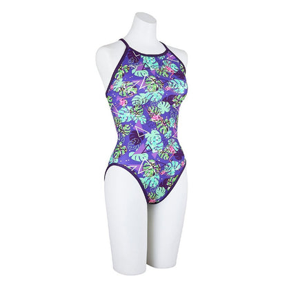 【MIZUNO（ミズノ）】レディース ミズノ MIZUNO 競泳水着 練習用 トレーニング水着 EXER SUITS エクサースーツ レディース  Ri Collection  ワンピース N2MAC268