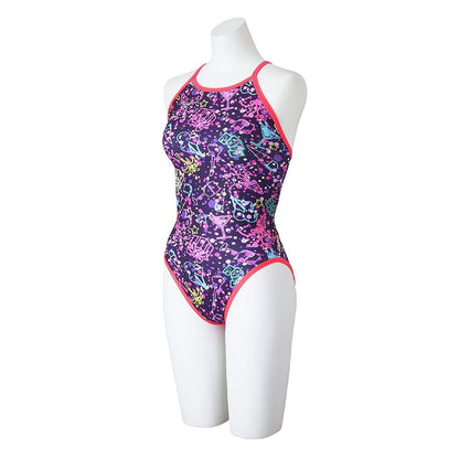 【MIZUNO（ミズノ）】レディース ミズノ MIZUNO 競泳水着 練習用 トレーニング水着 EXER SUITS エクサースーツ レディース  Ri Collection  ワンピース N2MAC765