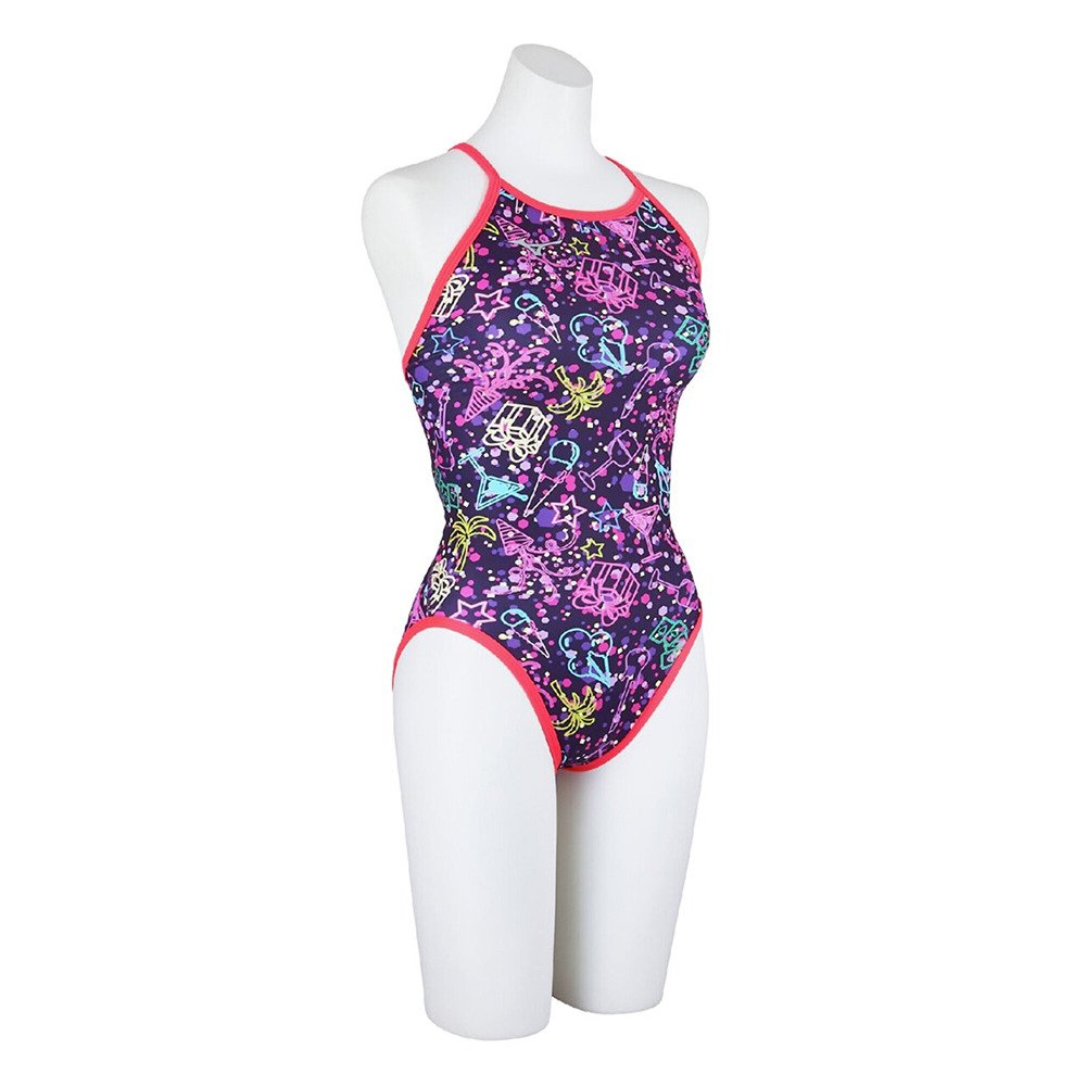 【MIZUNO（ミズノ）】レディース ミズノ MIZUNO 競泳水着 練習用 トレーニング水着 EXER SUITS エクサースーツ レディース  Ri Collection  ワンピース N2MAC765