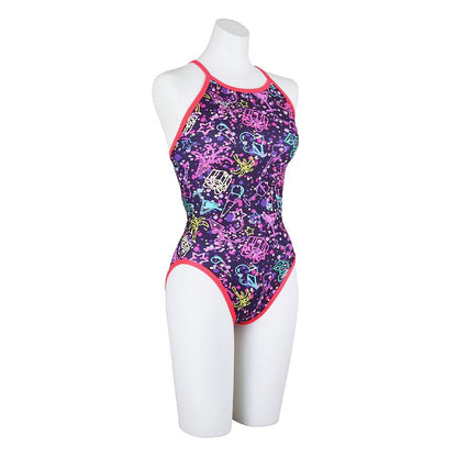 【MIZUNO（ミズノ）】レディース ミズノ MIZUNO 競泳水着 練習用 トレーニング水着 EXER SUITS エクサースーツ レディース  Ri Collection  ワンピース N2MAC765