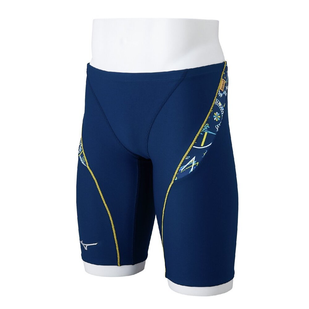 【MIZUNO（ミズノ）】ジュニア ミズノ MIZUNO 競泳水着 練習用 トレーニング水着 EXER SUITS エクサースーツ ジュニア 男子ボーイズ  ハーフスパッツ N2MBC988