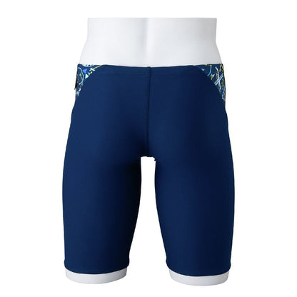 【MIZUNO（ミズノ）】ジュニア ミズノ MIZUNO 競泳水着 練習用 トレーニング水着 EXER SUITS エクサースーツ ジュニア 男子ボーイズ  ハーフスパッツ N2MBC988