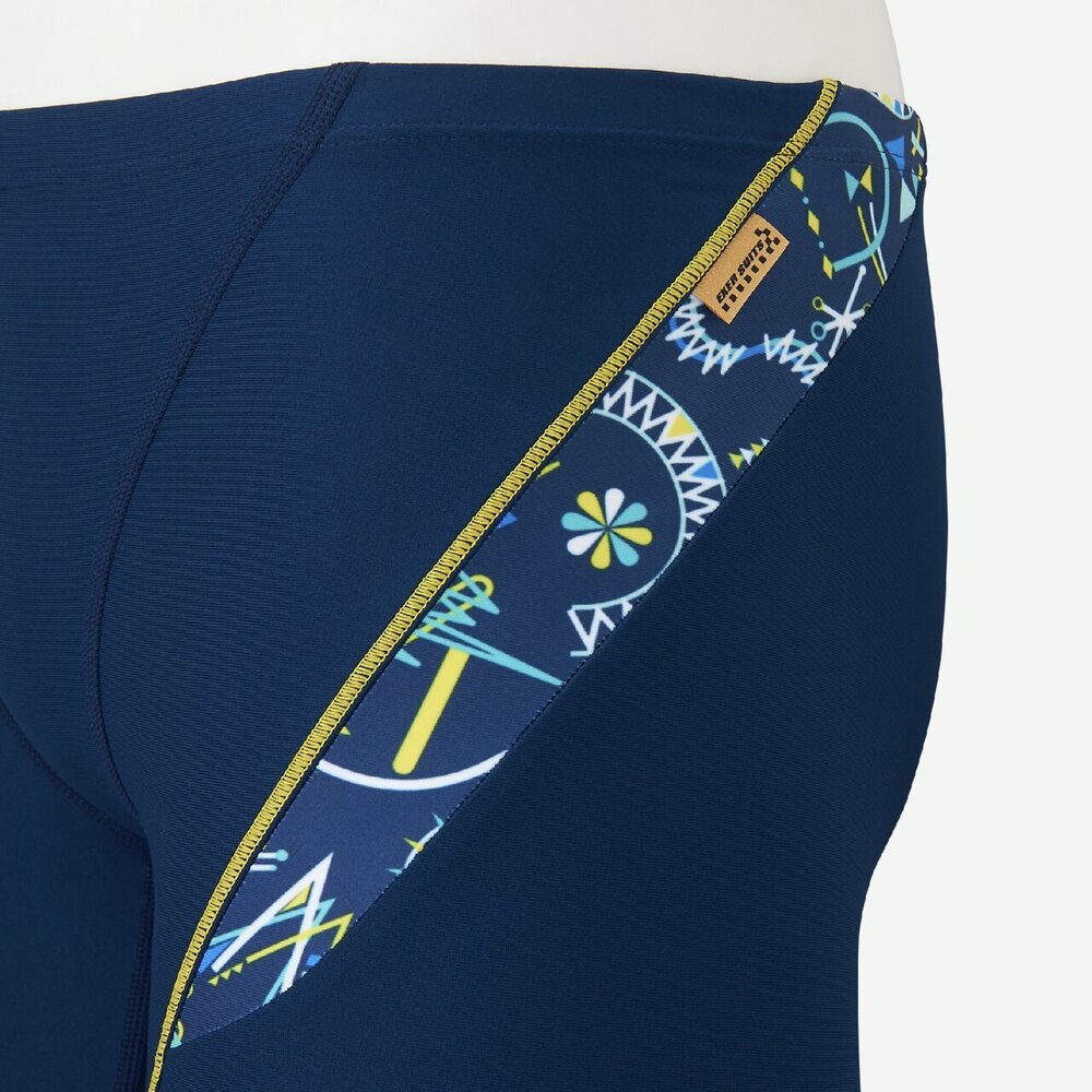【MIZUNO（ミズノ）】ジュニア ミズノ MIZUNO 競泳水着 練習用 トレーニング水着 EXER SUITS エクサースーツ ジュニア 男子ボーイズ  ハーフスパッツ N2MBC988