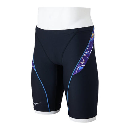 【MIZUNO（ミズノ）】ジュニア ミズノ MIZUNO 競泳水着 練習用 トレーニング水着 EXER SUITS エクサースーツ ジュニア 男子ボーイズ  ハーフスパッツ N2MBC988