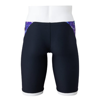 【MIZUNO（ミズノ）】ジュニア ミズノ MIZUNO 競泳水着 練習用 トレーニング水着 EXER SUITS エクサースーツ ジュニア 男子ボーイズ  ハーフスパッツ N2MBC988