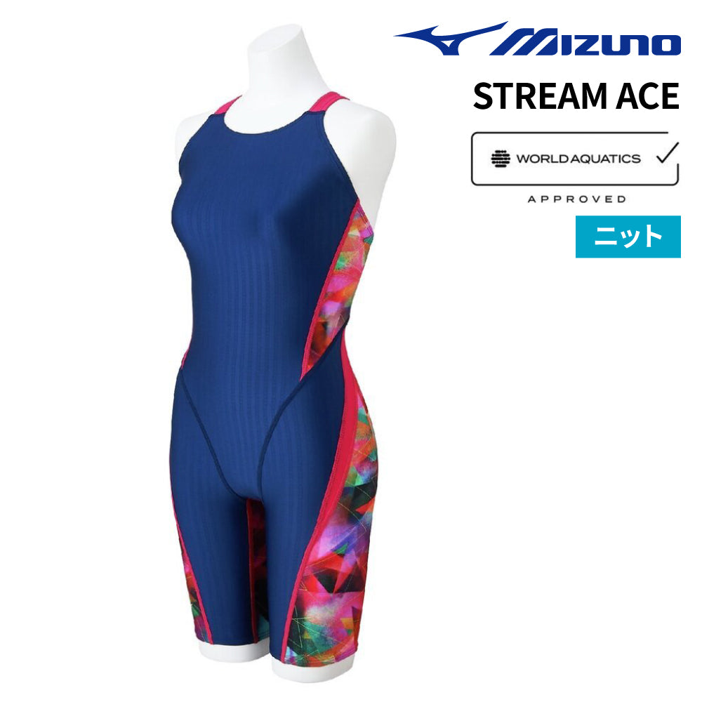 【MIZUNO（ミズノ）】レディース ミズノ MIZUNO 競泳水着 レーシング水着 WA承認  レディース  STREAM ACE オールインワン N2MGC743