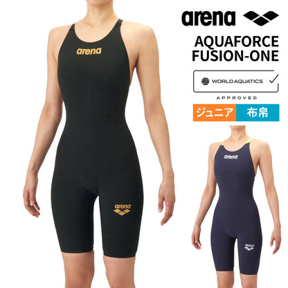 【arena（アリーナ）】ジュニア アリーナ arena 競泳水着 レーシング水着 WA承認  ジュニア 女子 ガールズAQUAFORCE FUSION-ONE2  AS6SRC10G