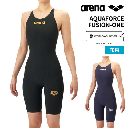 【arena（アリーナ）】レディース アリーナ arena 競泳水着 レーシング水着 WA承認  レディース AQUAFORCE FUSION-ONE  AS6SRC10L