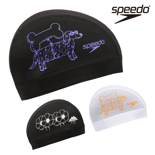 【SPEEDO（スピード）】ユニセックス スイムキャップ 水泳 メッシュキャップ モルガメッシュキャップ M-Lサイズ SE12651MU スイミングキャップ