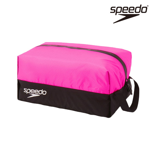 【SPEEDO（スピード）】水泳バッグ ウォータープルーフ Mサイズ ピンク 5L SE22511 PK スイムポーチ 防水