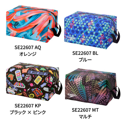 【SPEEDO（スピード）】水泳バッグ ポーチ ノベルティウォータープルーフ L SE22607