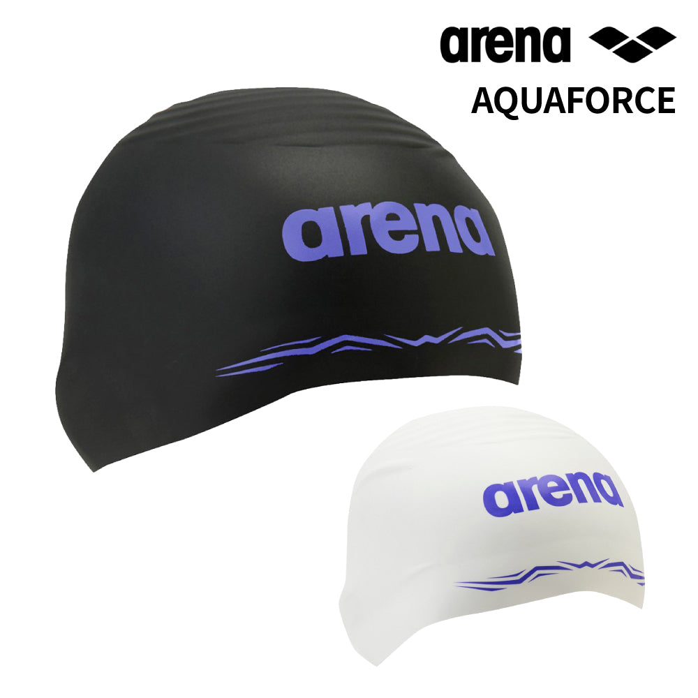 【arena（アリーナ）】ユニセックス 水泳 アクアフォースウェーブキャップ WA承認 AS6SSC01UB