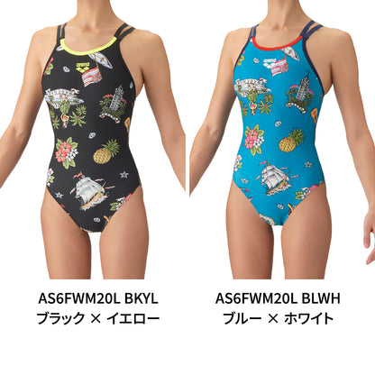 競泳水着  練習用 トレーニング水着 アリーナ arena レディース TOUGHSUIT  タフスーツ AS6FWM20L