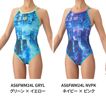 競泳水着  練習用 トレーニング水着 アリーナ arena レディース TOUGHSUIT  タフスーツ AS6FWM24L