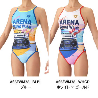 【arena（アリーナ）】レディース 競泳水着  練習用 トレーニング水着 TOUGHSUIT  タフスーツ AS6FWM38L