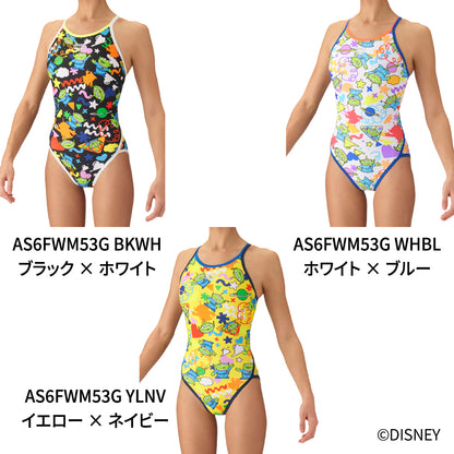 競泳水着  練習用 トレーニング水着 アリーナ arena ジュニア ガールズ 女子 TOUGHSUIT  タフスーツ ディズニー Disney AS6FWM53G