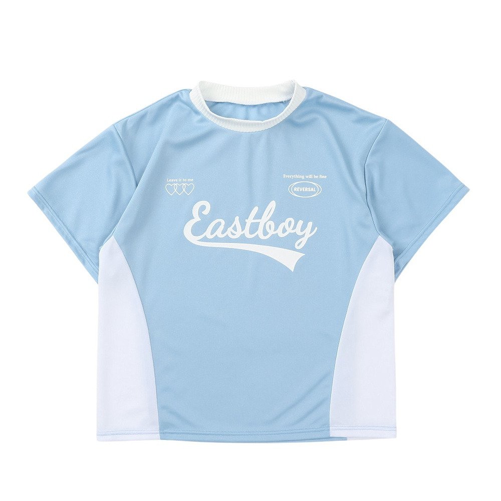 【EASTBOY（イーストボーイ）】ジュニア スクール水着 女子 水泳 スポT付タンクセット4P 130-160サイズ 3363311 4点セット セパレート