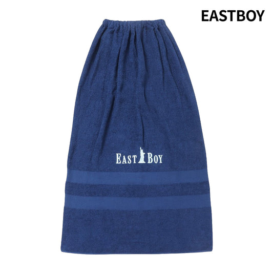 【EASTBOY（イーストボーイ）】スイムタオル 水泳 タオル EB 青 100cm 4363242BLU ラップタオル 巻きタオル