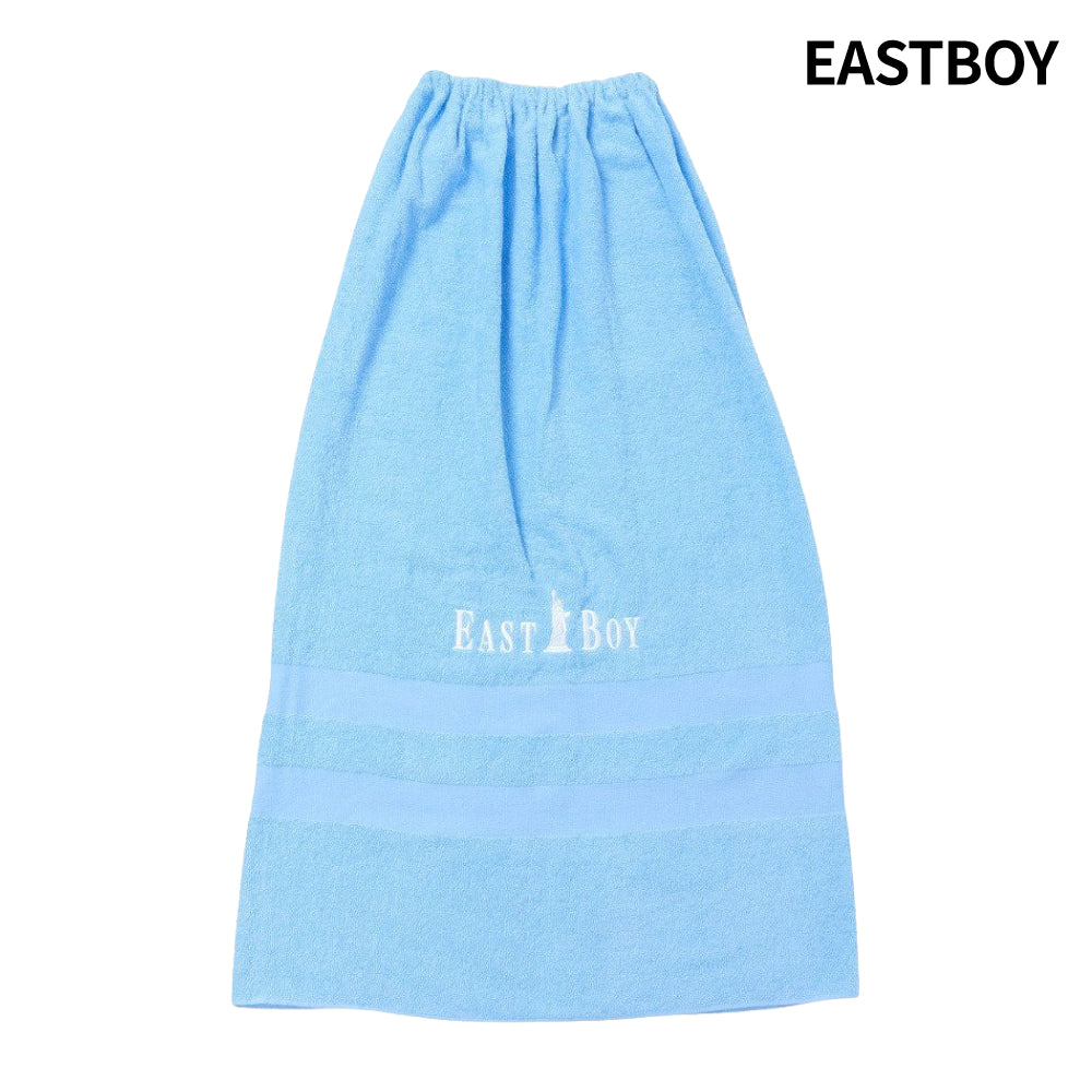 【EASTBOY（イーストボーイ）】スイムタオル 水泳 タオル EB 紺 100cm 4363242NVY ラップタオル 巻きタオル
