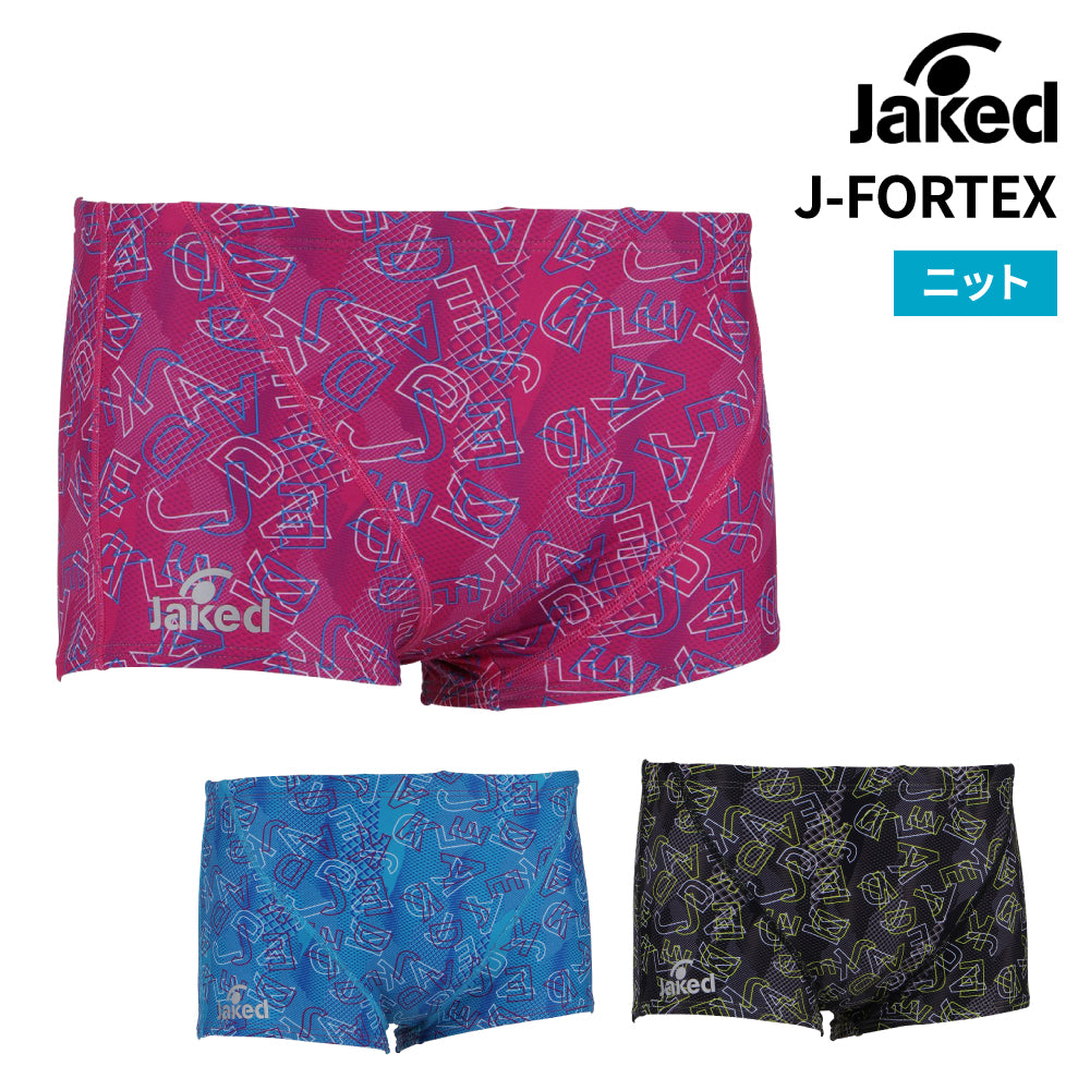 【Jaked（ジャケッド）】競泳水着 練習用 J-FORTEX トレーニング水着 メンズ  ショートスパッツ 0830441